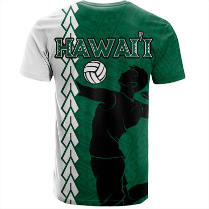 Hawaii T-Shirt Custom Men Volleyball Polynesia Tattoo