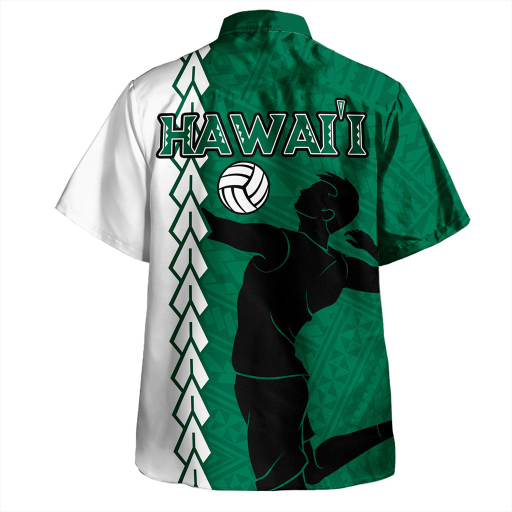 Hawaii Hawaiian Shirt Custom Men Volleyball Polynesia Tattoo