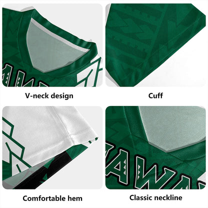 Hawaii Rugby Jersey Custom Women Volleyball Polynesia Tattoo