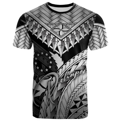 Pohnpei Custom Personalised T-Shirt - Polynesian Necklace and Lauhala