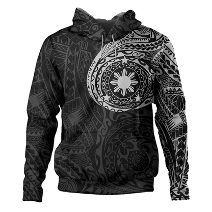 Philippines Filipinos Polynesian Tattoo Style Hoodie
