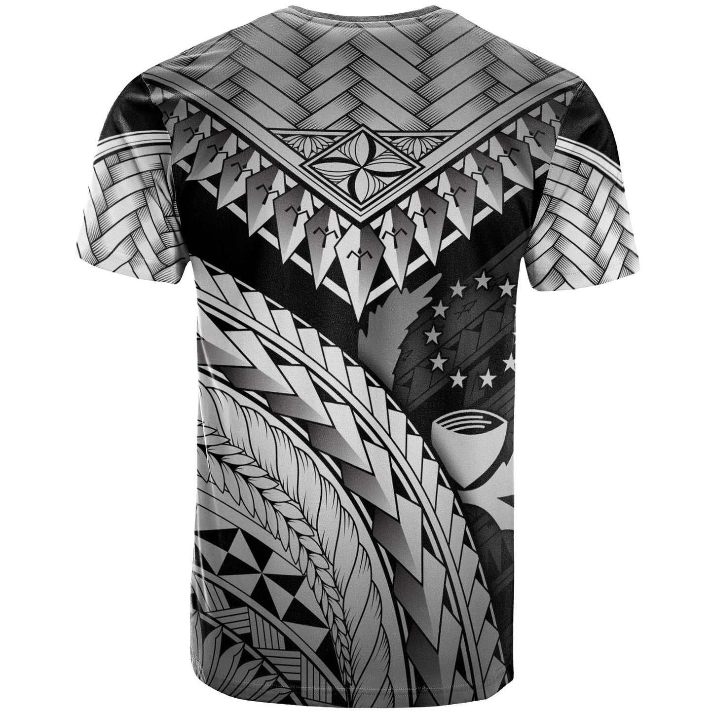 Pohnpei Custom Personalised T-Shirt - Polynesian Necklace and Lauhala