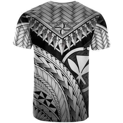 Hawaii Custom Personalised T-Shirt - Polynesian Necklace and Lauhala