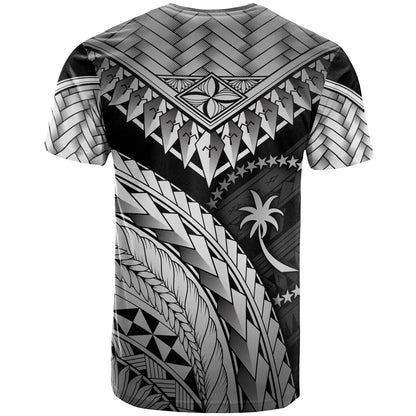 Chuuk Custom Personalised T-Shirt - Polynesian Necklace and Lauhala