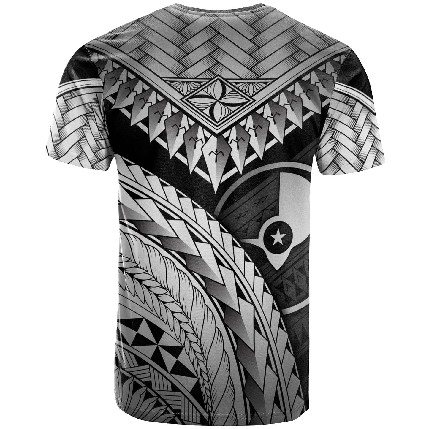 Yap Custom Personalised T-Shirt - Polynesian Necklace and Lauhala