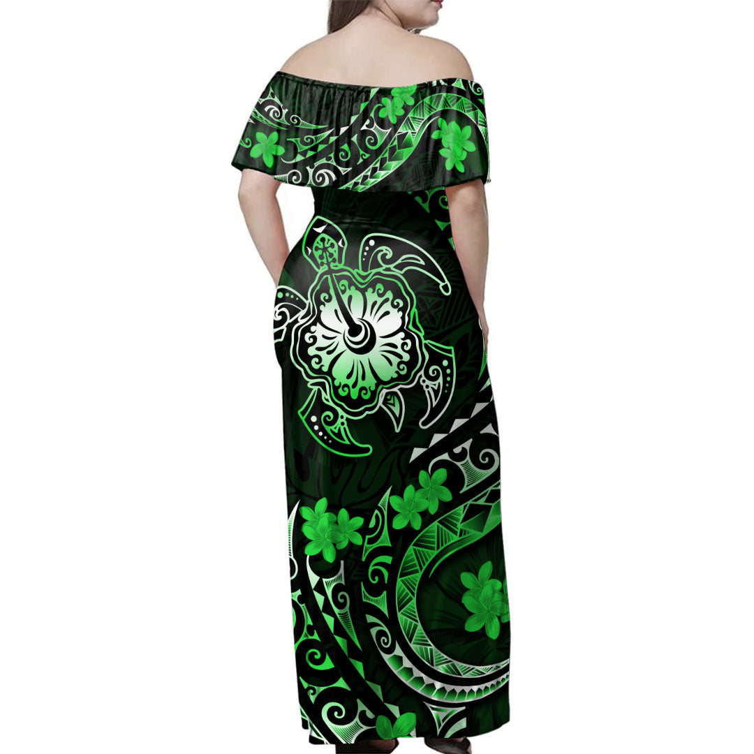 Hawaii Polynesian Combo Dress And Shirt Turtle Tribal Polynesia Tattoo Luxury Design