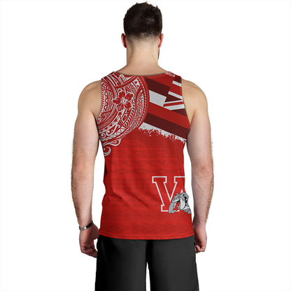 Hawaii Tank Top Waialua High and Intermediate School With Crest Style