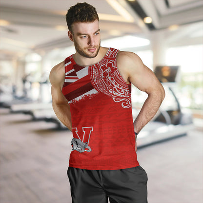 Hawaii Tank Top Waialua High and Intermediate School With Crest Style