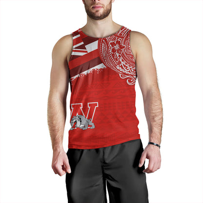 Hawaii Tank Top Waialua High and Intermediate School With Crest Style