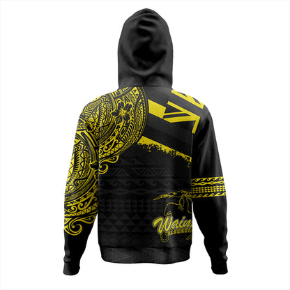 Hawaii Hoodie Waimea Elementary School With Crest Style