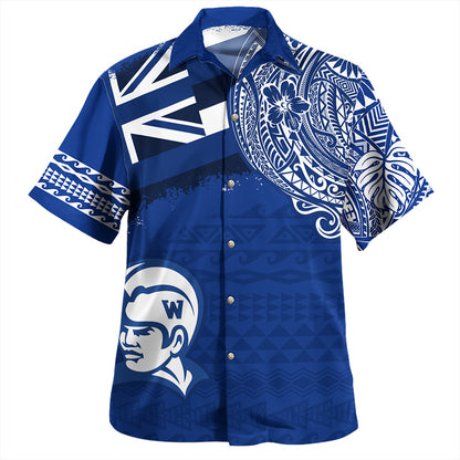 Hawaii Hawaiian Shirt Waimea High School With Crest Style