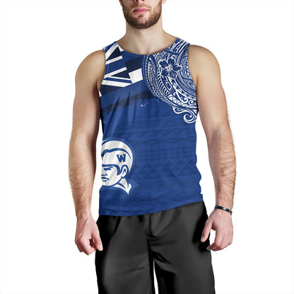 Hawaii Tank Top Waimea High School With Crest Style