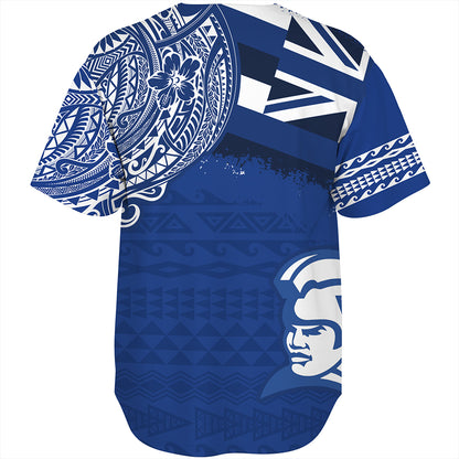 Hawaii Baseball Shirt Waimea High School With Crest Style