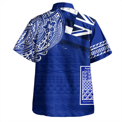 Hawaii Hawaiian Shirt Waimea Middle Public Conversion Charter School With Crest Style