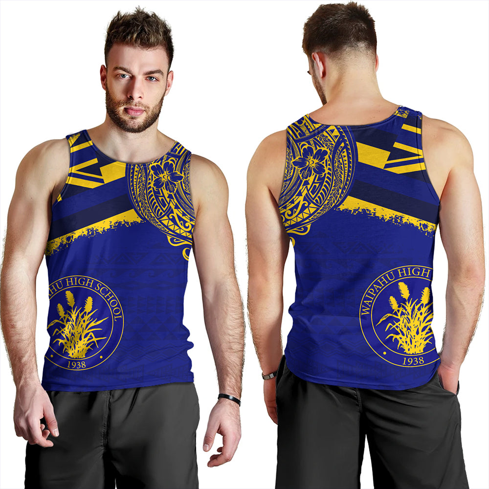 Hawaii Tank Top Waipahu High School With Crest Style