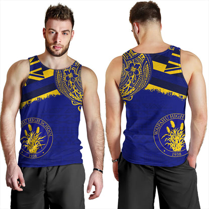 Hawaii Tank Top Waipahu High School With Crest Style