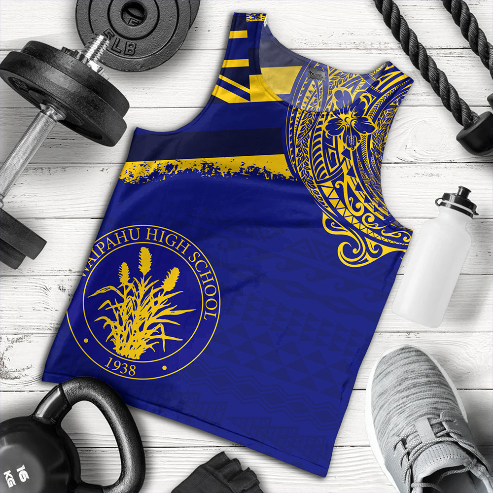 Hawaii Tank Top Waipahu High School With Crest Style
