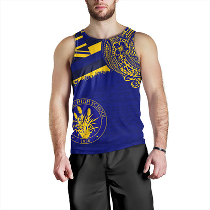 Hawaii Tank Top Waipahu High School With Crest Style