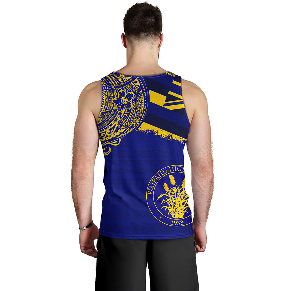 Hawaii Tank Top Waipahu High School With Crest Style