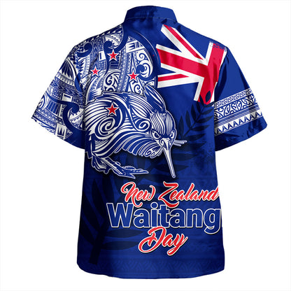 New Zealand Hawaiian Shirt Waitangi Day Maori Tribal Flag With Symbol National