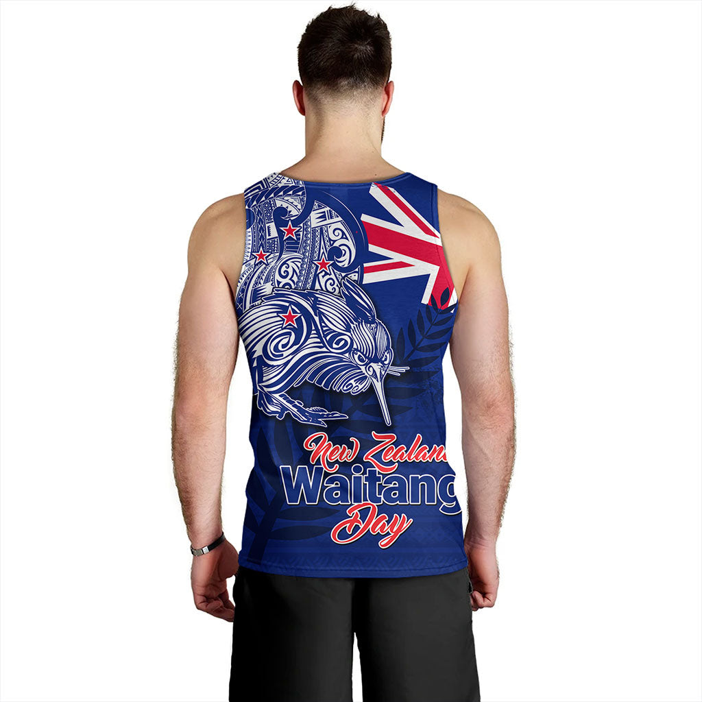 New Zealand Tank Top Waitangi Day Maori Tribal Flag With Symbol National