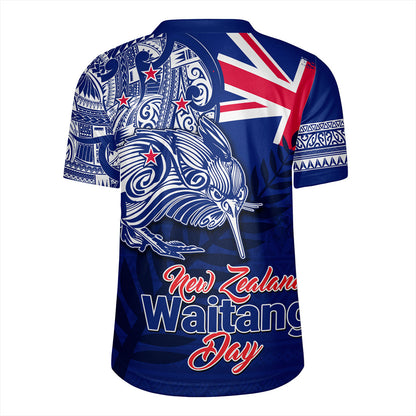 New Zealand Rugby Jersey Waitangi Day Maori Tribal Flag With Symbol National
