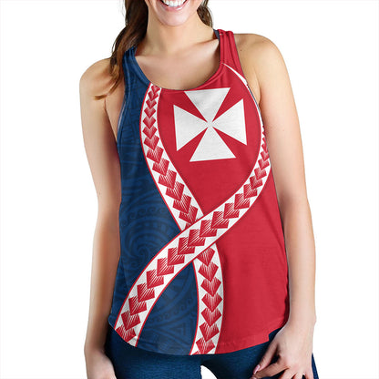 Wallis And Futuna Women Tank Tribal Polynesian In My Heart
