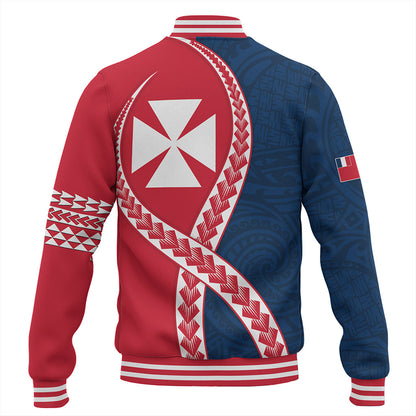Wallis And Futuna Baseball Jacket Tribal Polynesian In My Heart