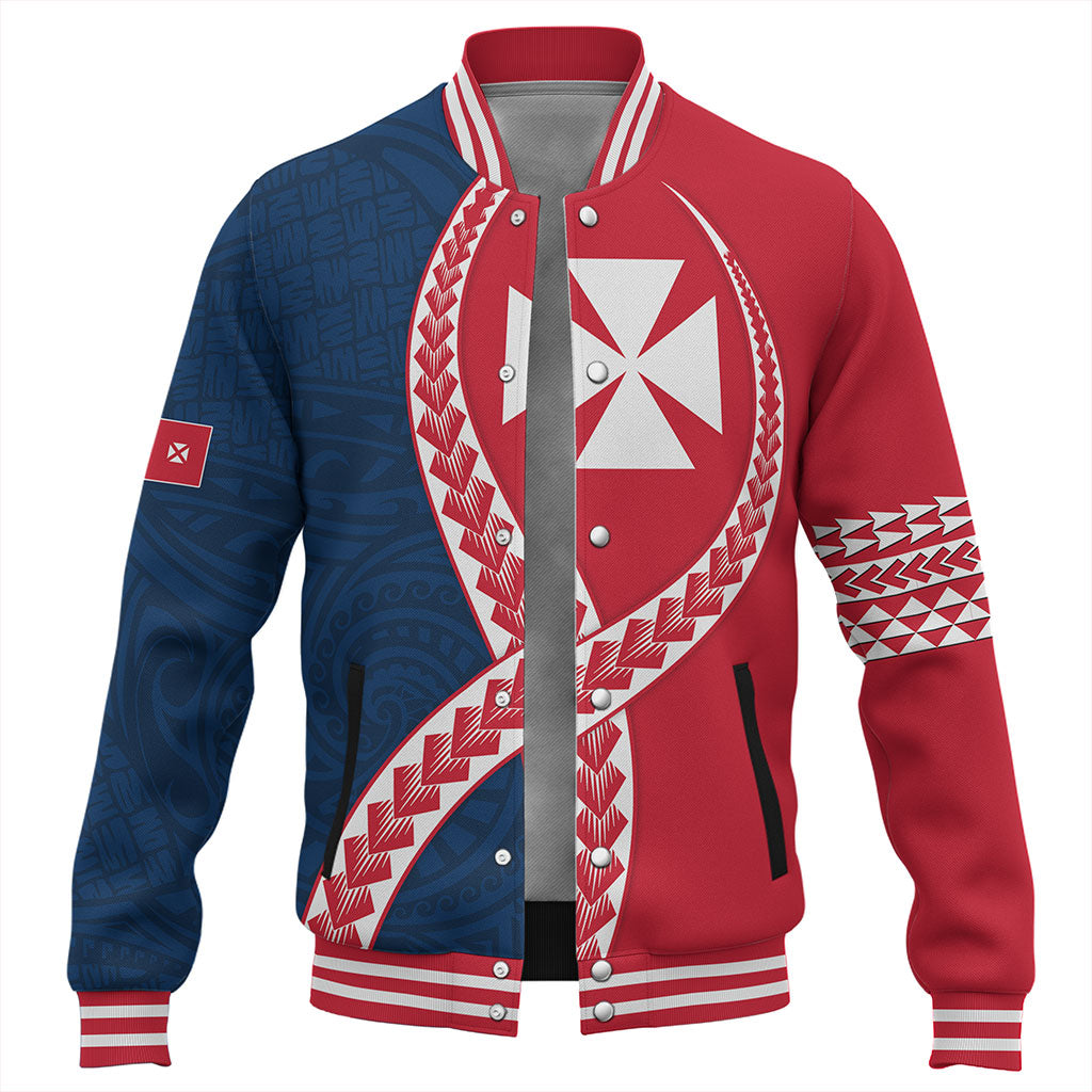Wallis And Futuna Baseball Jacket Tribal Polynesian In My Heart