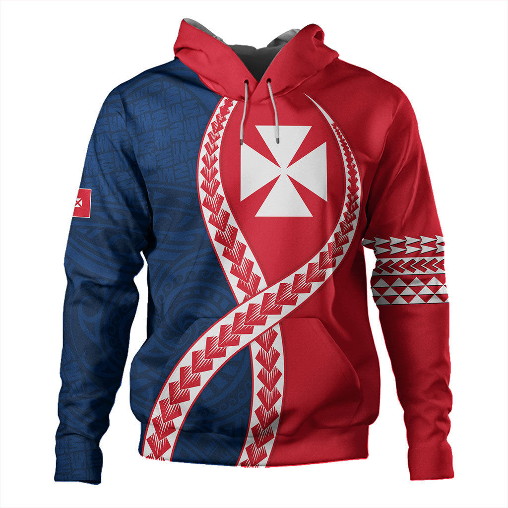 Wallis And Futuna Hoodie Tribal Polynesian In My Heart