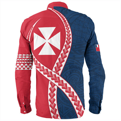 Wallis And Futuna Long Sleeve Shirt Tribal Polynesian In My Heart