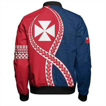 Wallis And Futuna Bomber Jacket Tribal Polynesian In My Heart