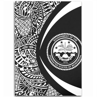 Federated States Of Micronesia Area Rug Lauhala White Circle Style