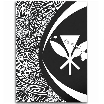 Hawaii Area Rug Kanaka Maoli Hawaiian Map Lauhala White Circle