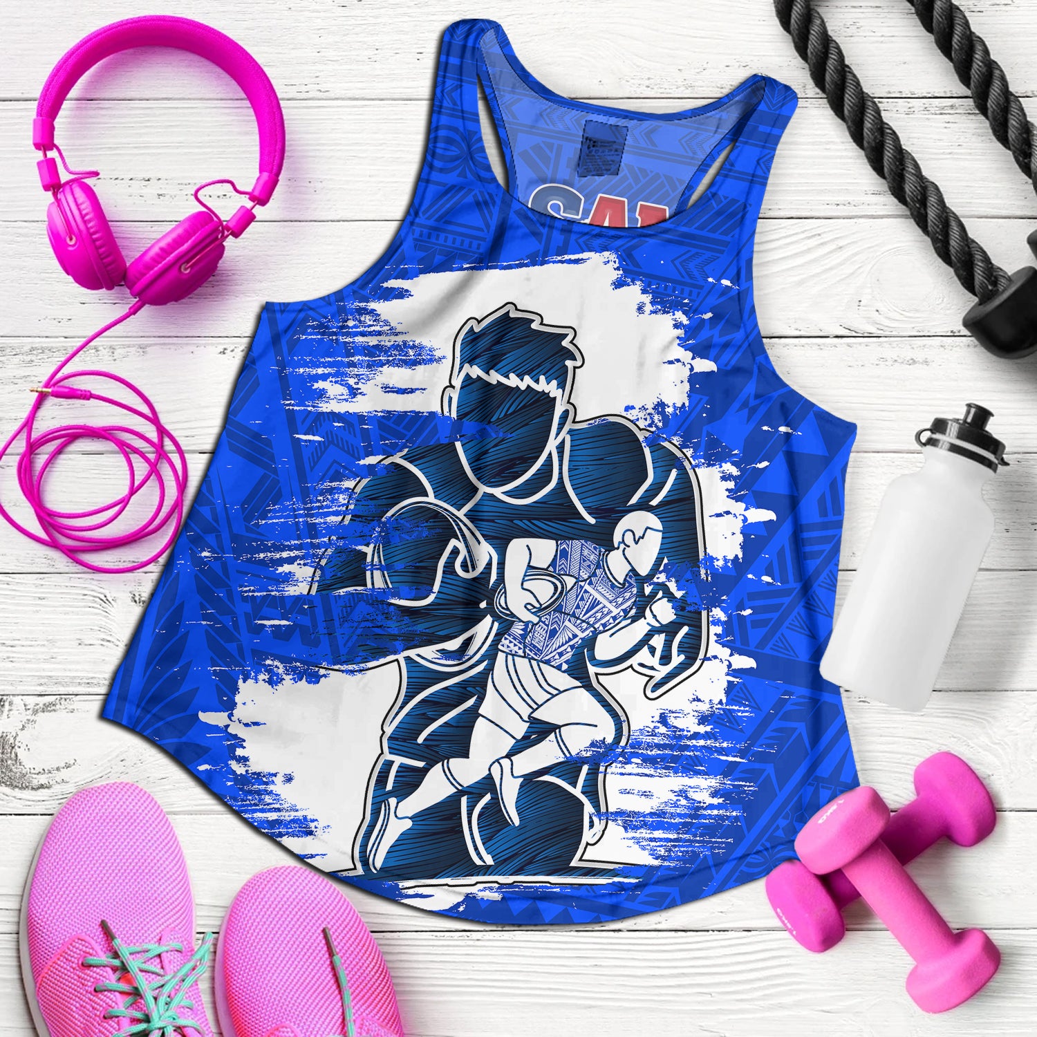 Samoa Women Tank Toa Samoa Rugby League Sport