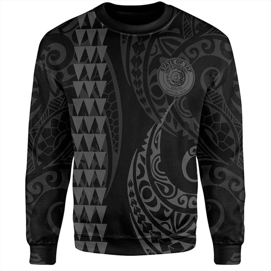 Yap State Sweatshirt Kakau Style