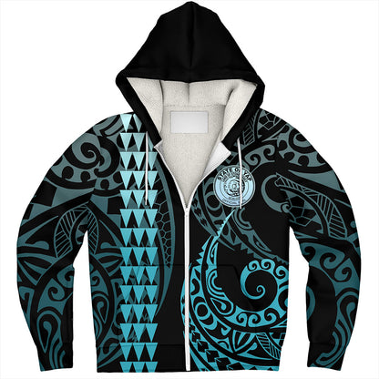 Yap State Sherpa Hoodie Kakau Style Ver.1
