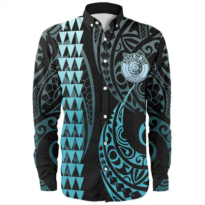 Yap State Long Sleeve Shirt Kakau Style Ver.1