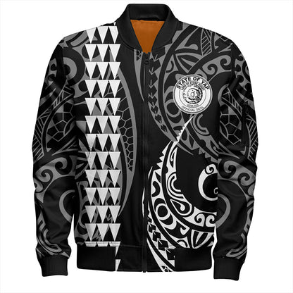 Yap State Bomber Jacket Kakau Style Ver.1