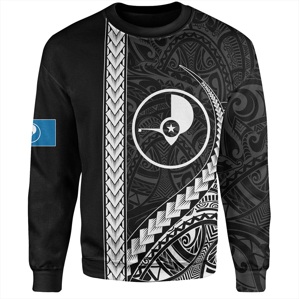 Yap State Sweatshirt Tribal Micronesian Coat Of Arms