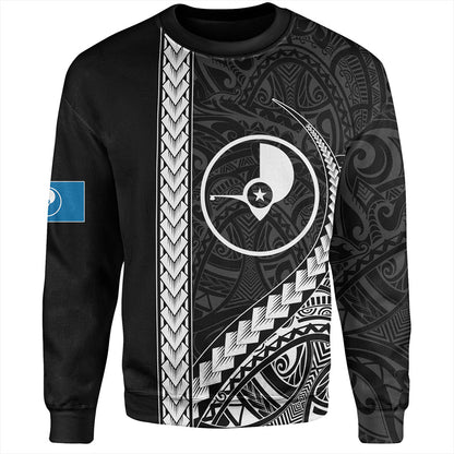 Yap State Sweatshirt Tribal Micronesian Coat Of Arms