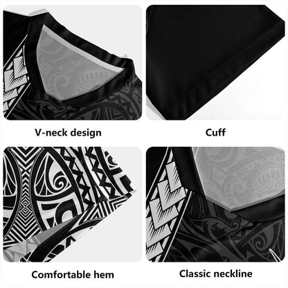 Yap State Rugby Jersey Tribal Micronesian Coat Of Arms