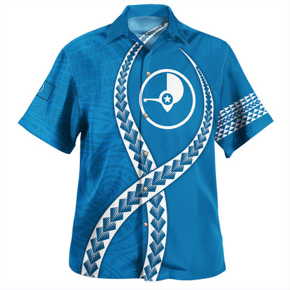 Federated States Of Micronesia Hawaiian Shirt Flag And Coat Of Arms