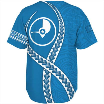 Yap State Baseball Shirt Tribal Polynesian In My Heart