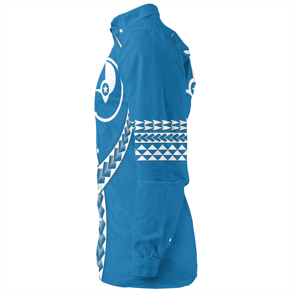 Yap State Long Sleeve Shirt Tribal Polynesian In My Heart