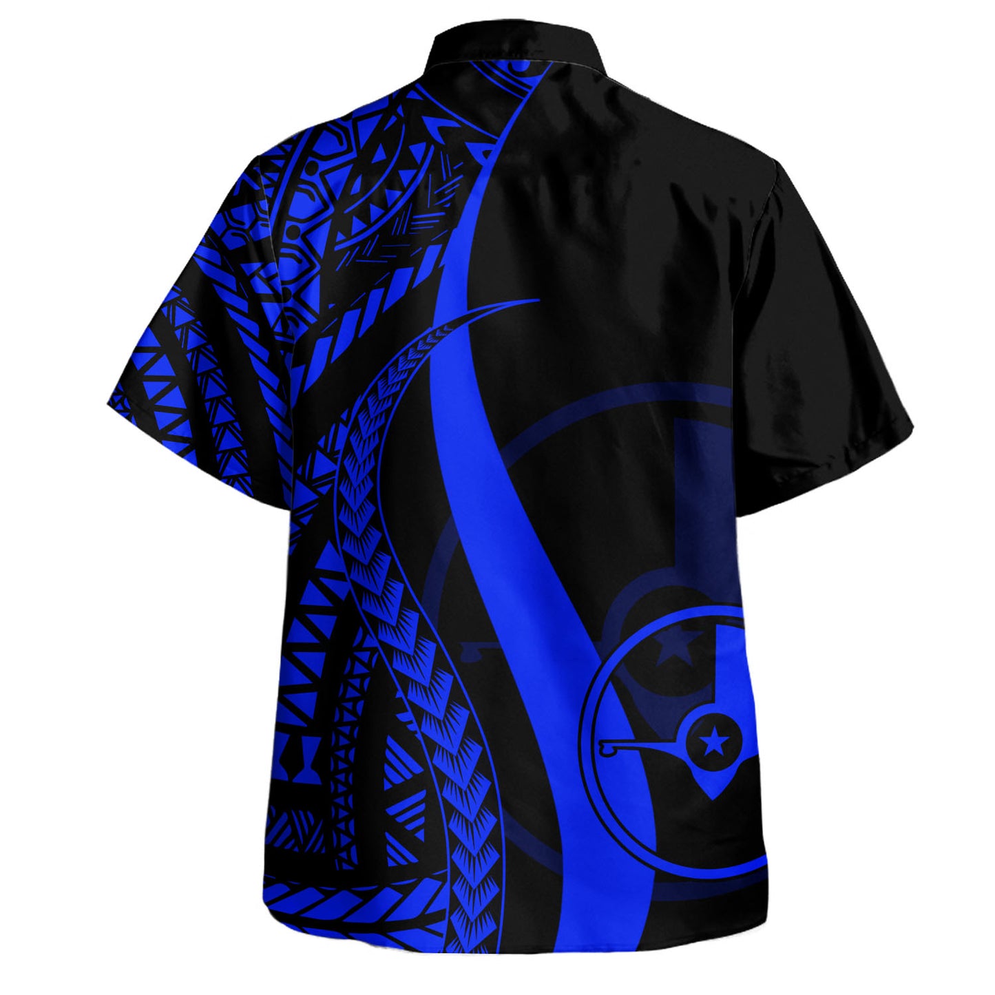 Yap Custom Personalised Hawaiian Shirt Micronesian Tentacle Tribal Pattern