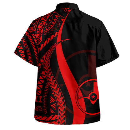 Yap Custom Personalised Hawaiian Shirt Micronesian Tentacle Tribal Pattern