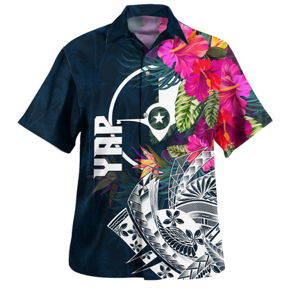 Federated States Of Micronesia Hawaiian Shirt Custom Personalised Fanciful Forest Green