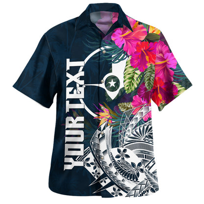 Federated States Of Micronesia Hawaiian Shirt Custom Personalised Fanciful Forest Green