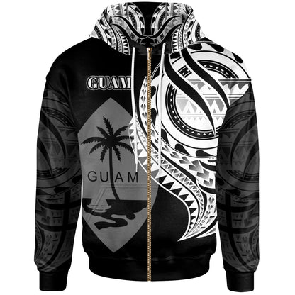 Guam Hoodie - Polynesian Patterns Best Guam Ever